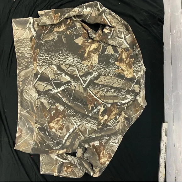 Vintage large long sleeve camo T - Picture 5 of 8